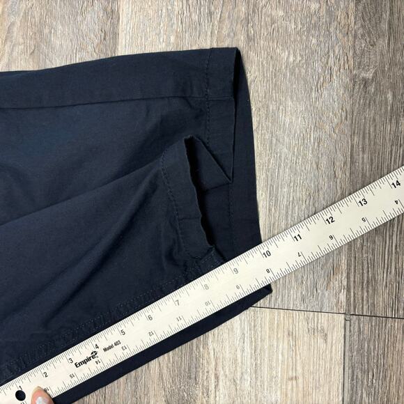 Armani Shorts Exchange Navy Blue Mens 33 Stretch Flat Front Casual Golf Chino - Picture 6 of 9